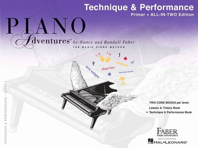PIANO ADVENTURES ALL IN TWO PRIMER TECHNIQUE - FABER
