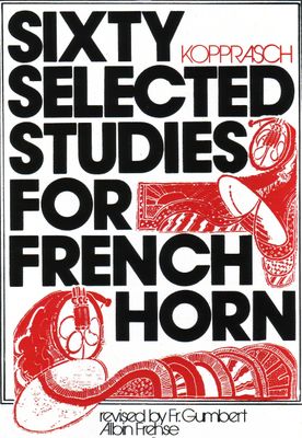 KOPPRASCH - 60 SELECTED STUDIES BK 2 FRENCH HORN