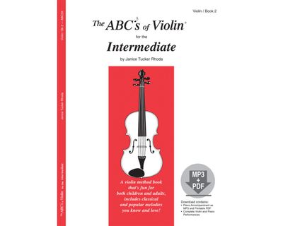 ABCS OF VIOLIN BK 2 INTERMEDIATE BK/CD - RHODA