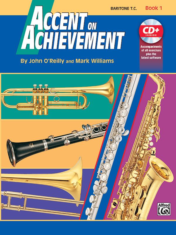 ACCENT ON ACHIEVEMENT BK 1 BARITONE TC - JOHN OREILLY|MARK WI