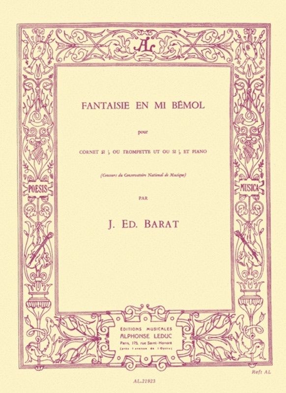 BARAT - FANTASIE IN E MINOR TRUMPET/PIANO
