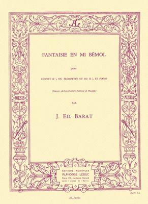 BARAT - FANTASIE IN E MINOR TRUMPET/PIANO