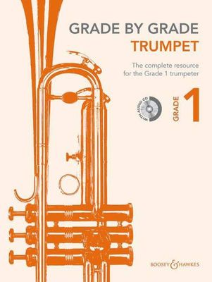 Grade By Grade Trumpet Gr 1 Book/CD