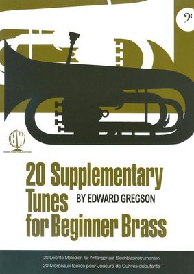 20 Supplementary Tunes for Beginner Brass BC - EDWARD GREGSON