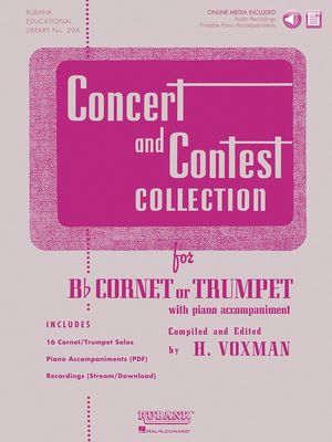 CONCERT AND CONTEST COLLECTION Trumpet BK/OLM - Voxman