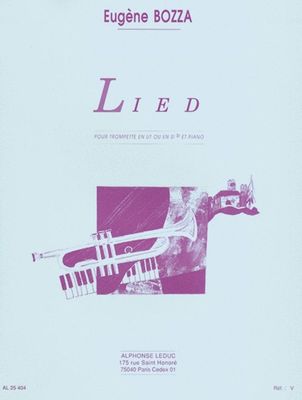 LIED for Trumpet and Piano - Bozza
