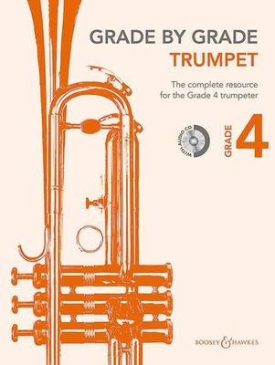 Grade By Grade Trumpet Gr 4 Book/CD