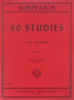 KOPPRASCH - 60 STUDIES 60 BK 1 TRUMPET