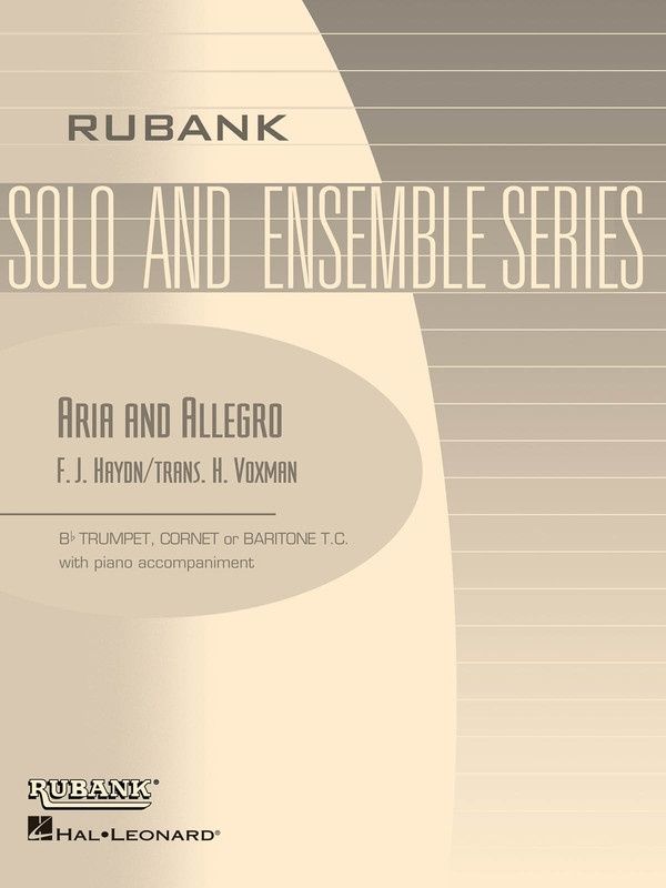 ARIA &amp; ALLEGRO trumpet/piano - Haydn