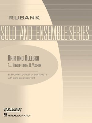 ARIA &amp; ALLEGRO trumpet/piano - Haydn