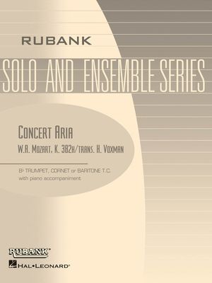 CONCERT ARIA trumpet/piano - Mozart