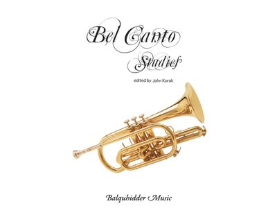 BEL CANTO STUDIES for trumpet bk/ola - Korak