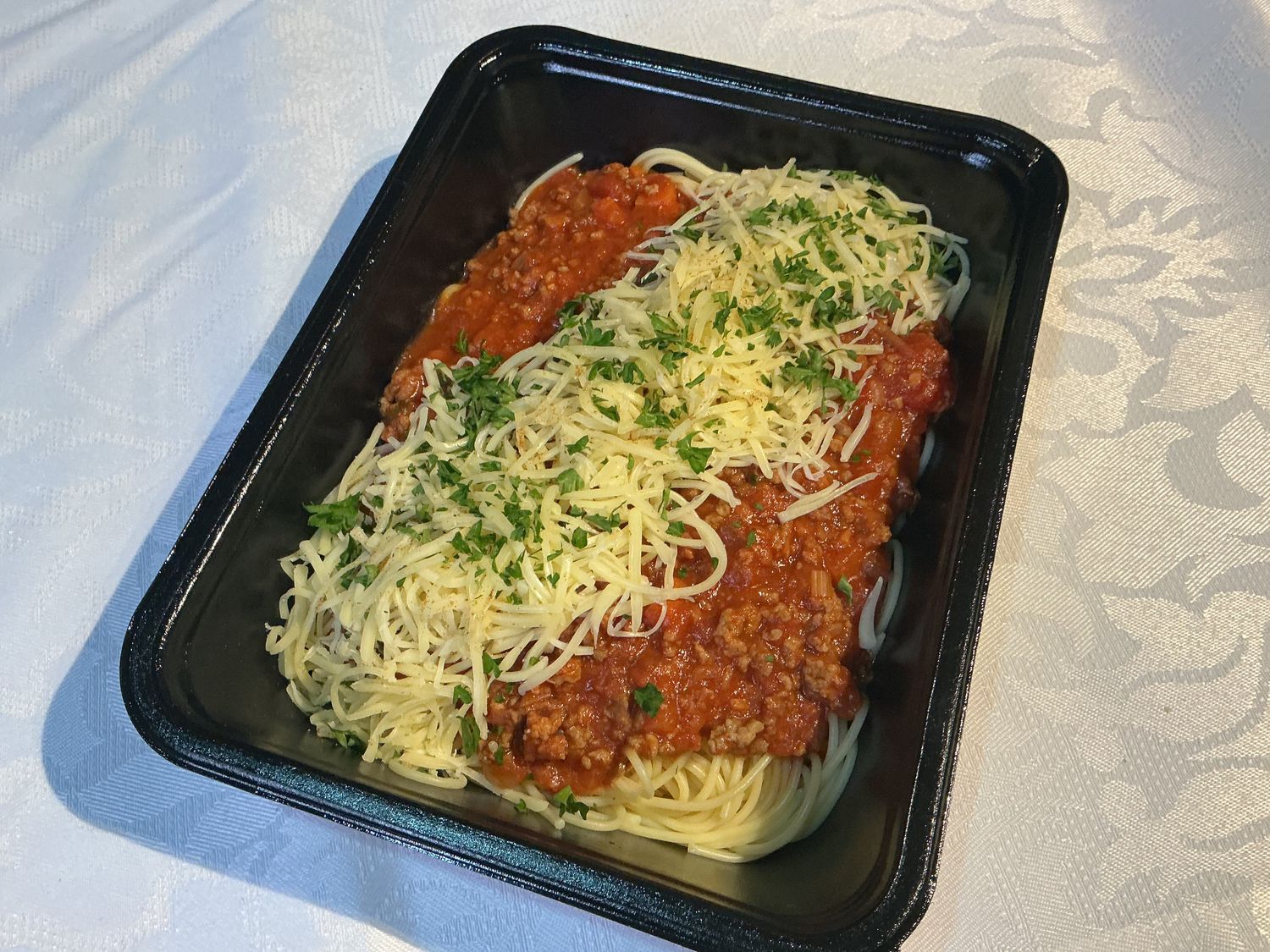 Spaghetti met kaas