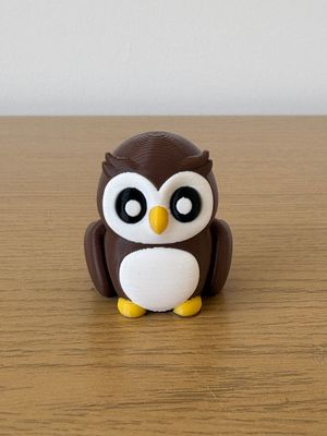 3D Printed Flexi Cute Owl