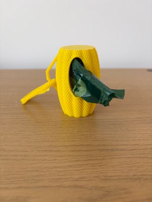 3D Printed dog bag dispenser