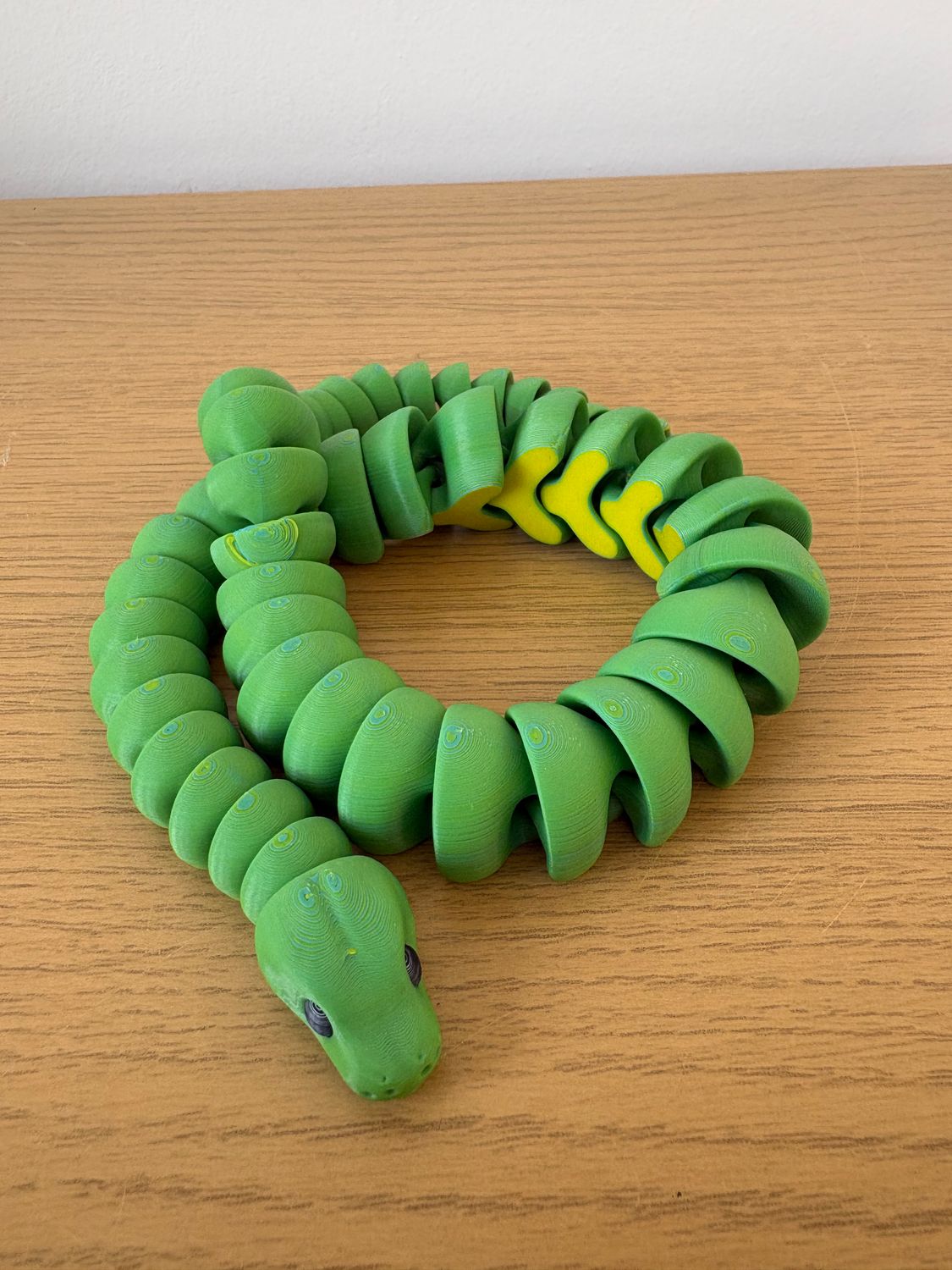 3D Printed Flexi Snake Colour Mix