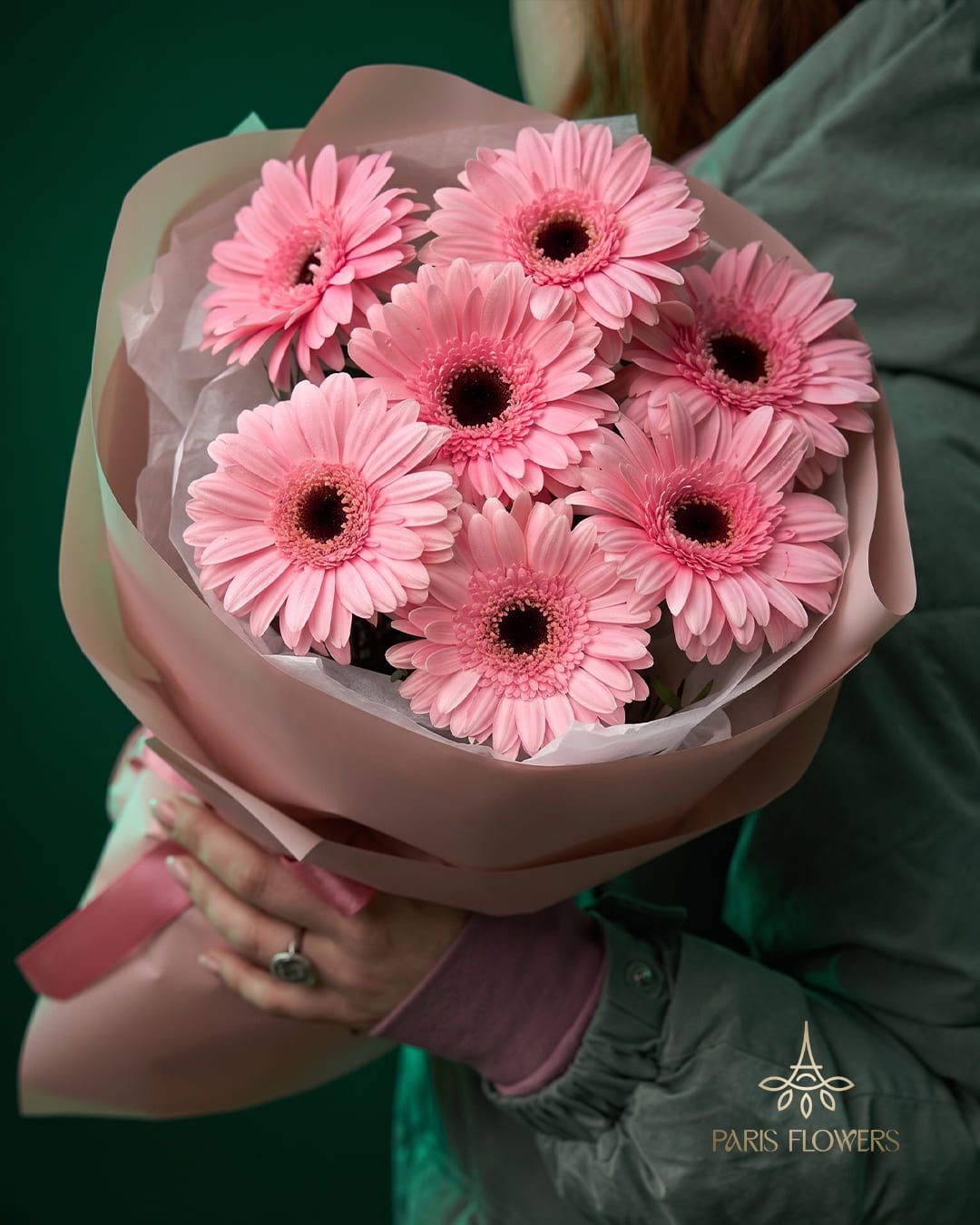 Bouquet of gerberas "Pink"