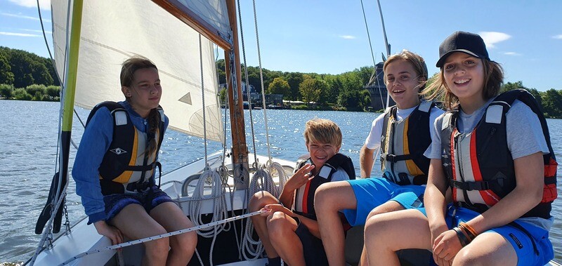 Jeugdkampen 16m2 Kielboot