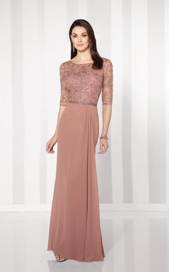 Cameron Blake Mother of the Bride Dress 216684 Spice Size 14