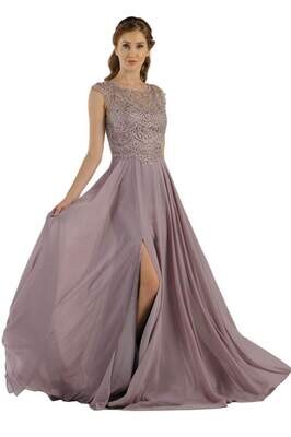 Mother of the Bride Dress 8254 Mauve Size 16