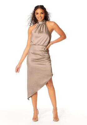 Morilee Bridesmaid Dress 21801 Latte Size 10