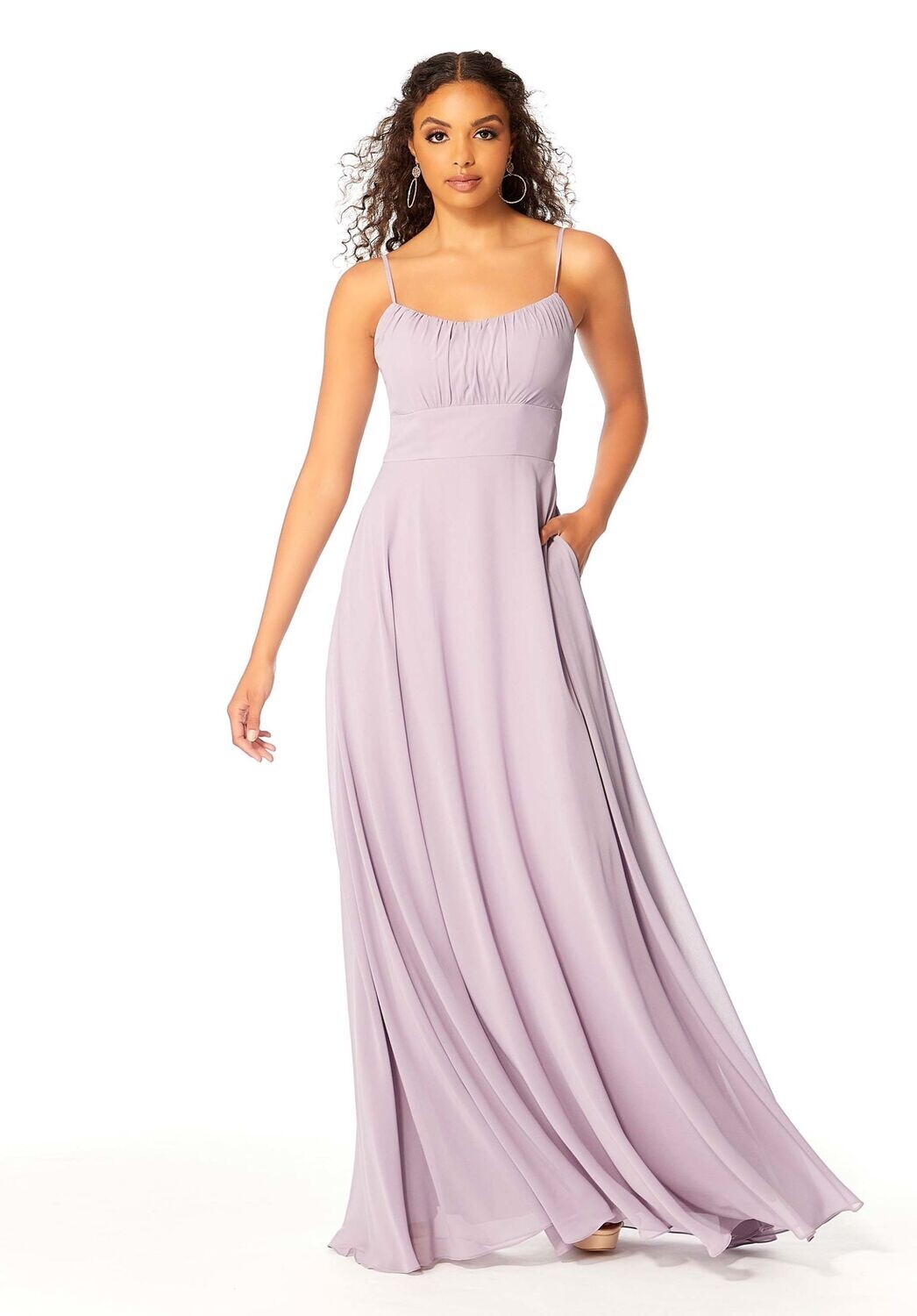 Morilee Bridesmaid Dress 21803 French Lilac Size 8