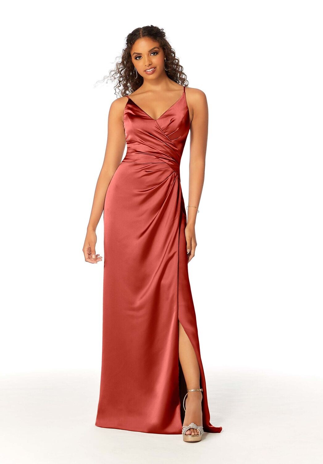 Morilee Bridesmaid Dress 21810 Terracotta Size 12