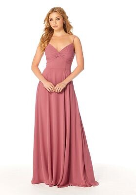 Morilee Bridesmaid Dress 21814 Rosewood Size 16