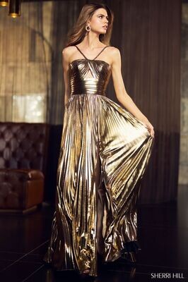 Sherri Hill Dress 55930 Black Size 6