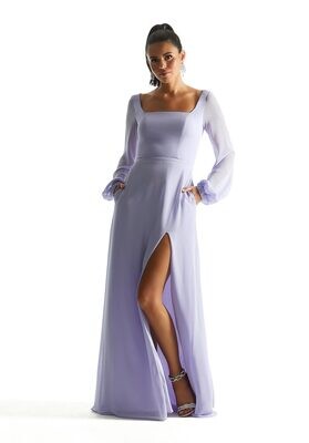 Morilee Bridesmaid Dress 21845 Violet Size 16