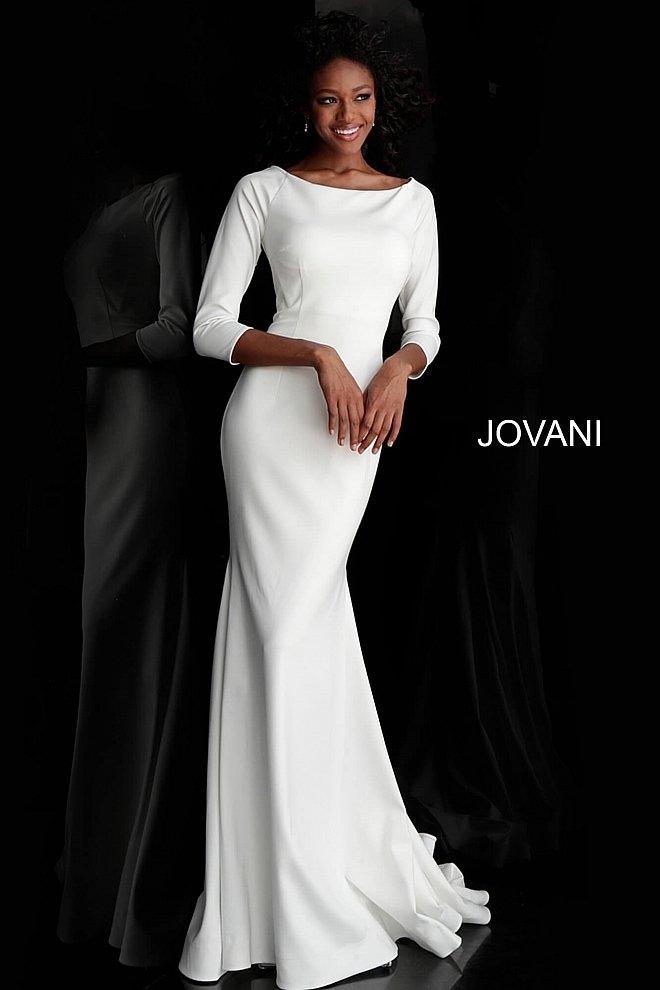Jovani Dress 67662 Ivory Size 6 Jovani Dress 67662 Ivory Size 6