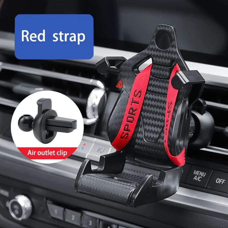 QuirkFix Carbon-Fiber Racing Car Phone Mount