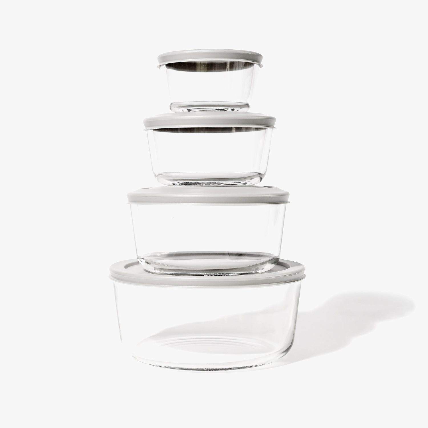 Dura Living 8-Piece Nesting Glass Storage Container Set