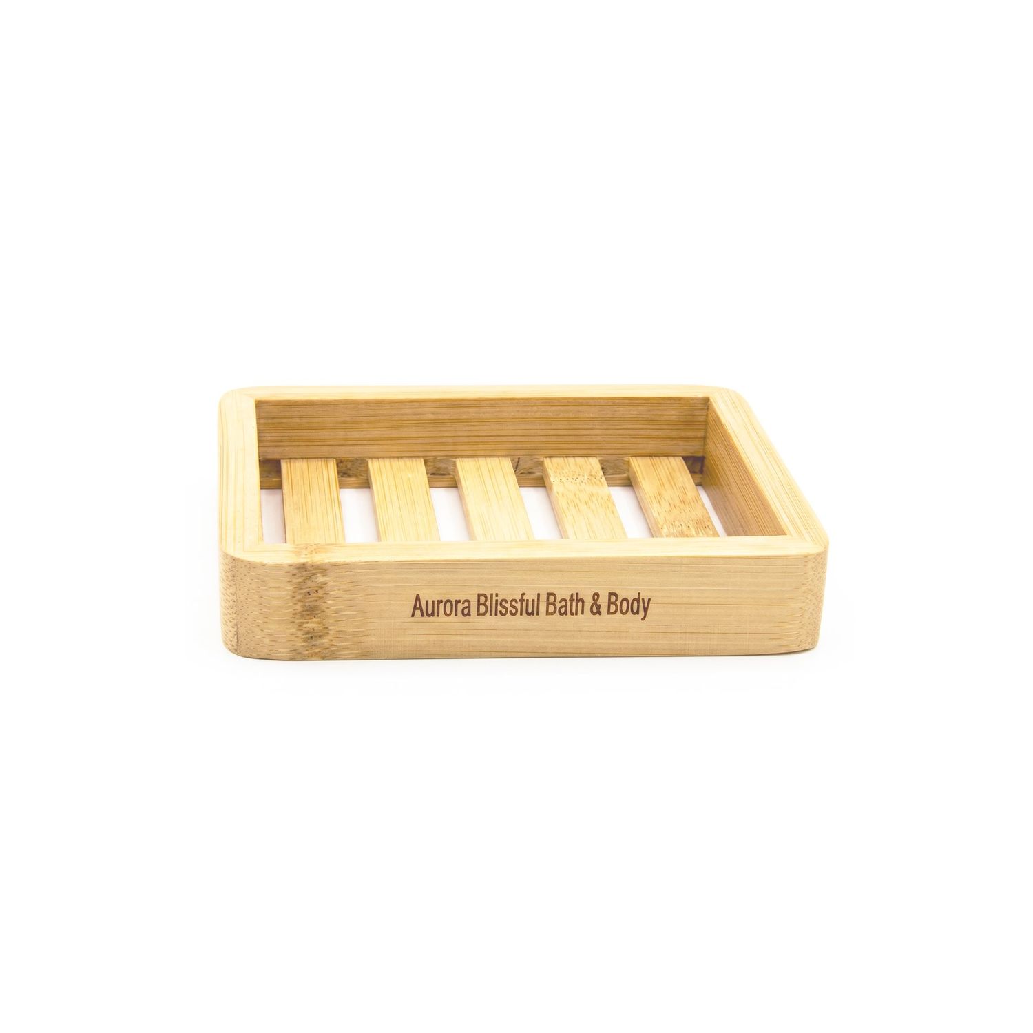 🌿 NATURAL BAMBOO SOAP DISH
