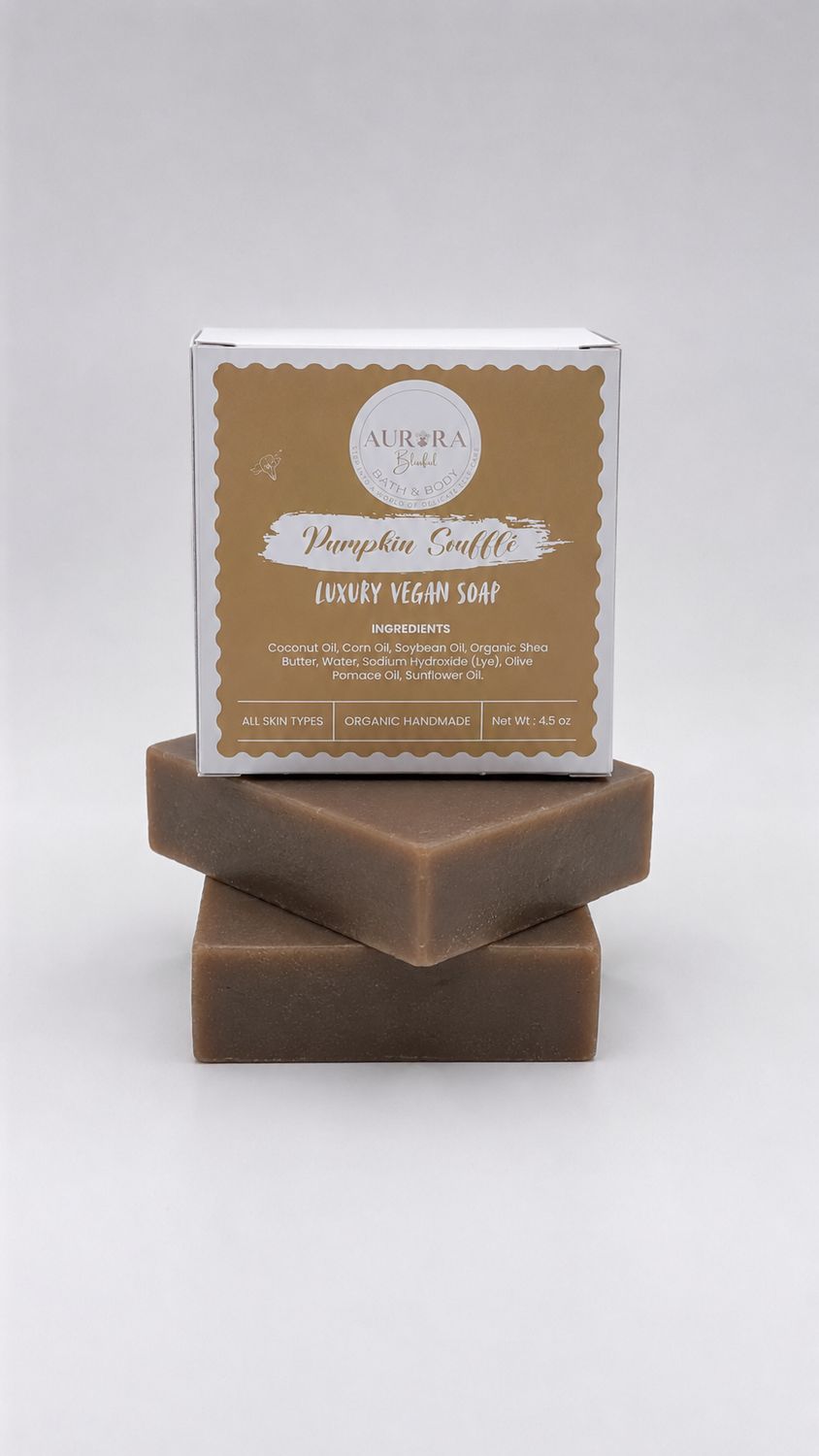 Pumpkin Soufflé | Luxury Handmade Vegan Pumpkin Spice Soap