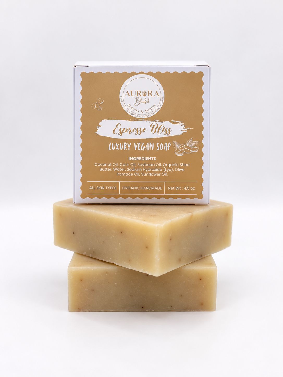 Expresso Bliss Vegan Bar body Soap