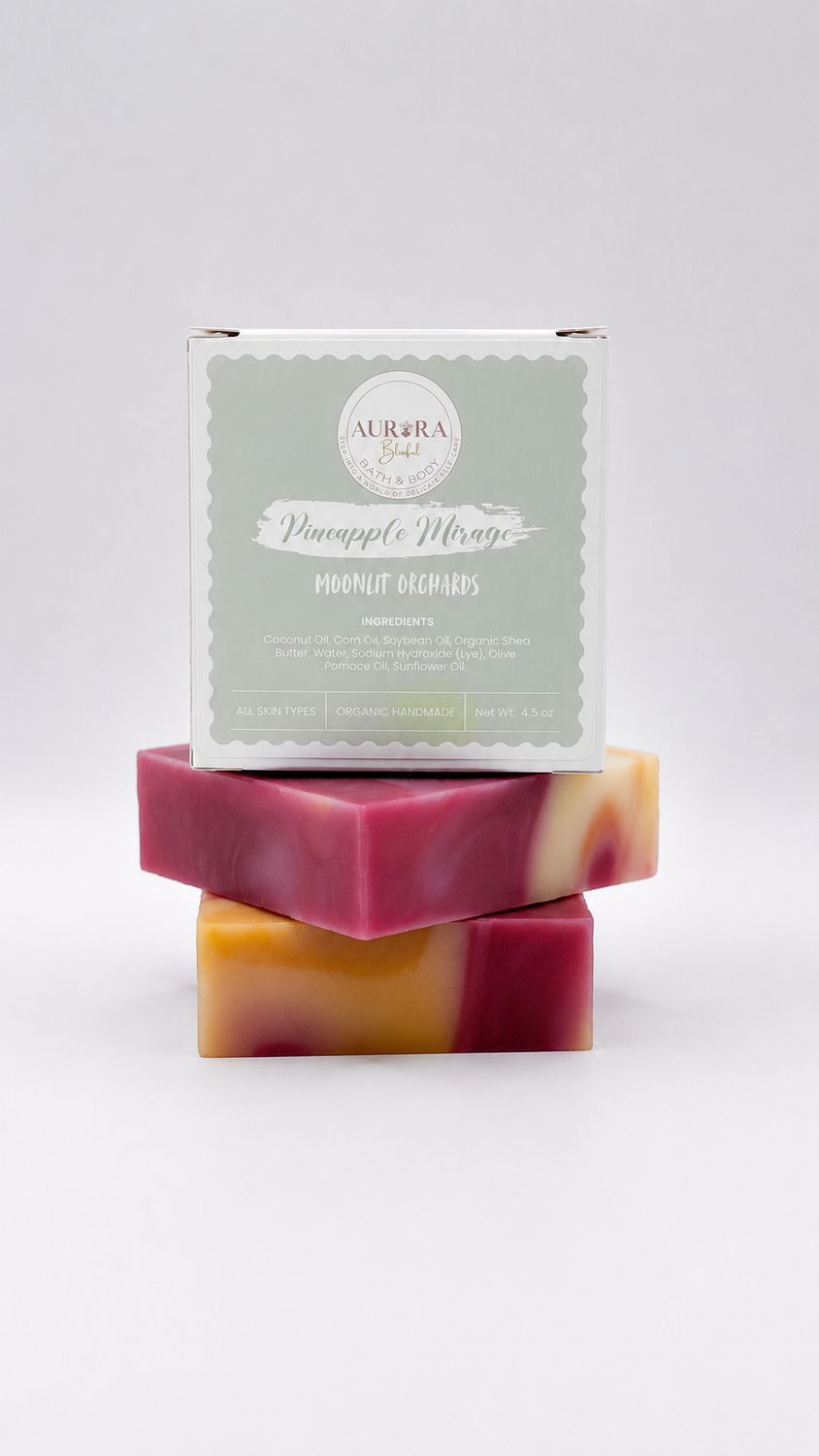 Pineapple Mirage | Luxury Handmade Vegan Pineapple Citrus Beauty Body Bath Soap