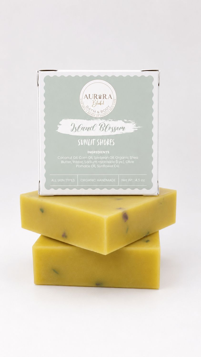 Island Blossom | Luxury Handmade Vegan Tropical Fruit Body Bath Soap