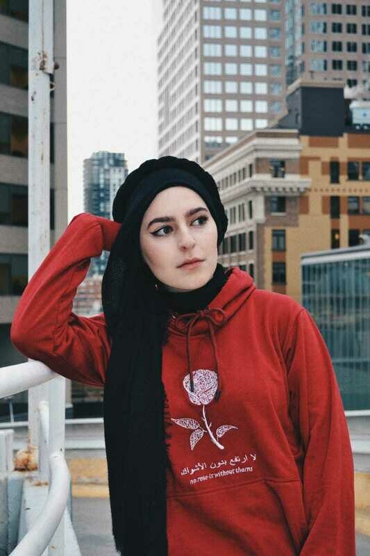 Maroon Imperfections Pullover Hoodie Maroon Imperfections Pullover Hoodie