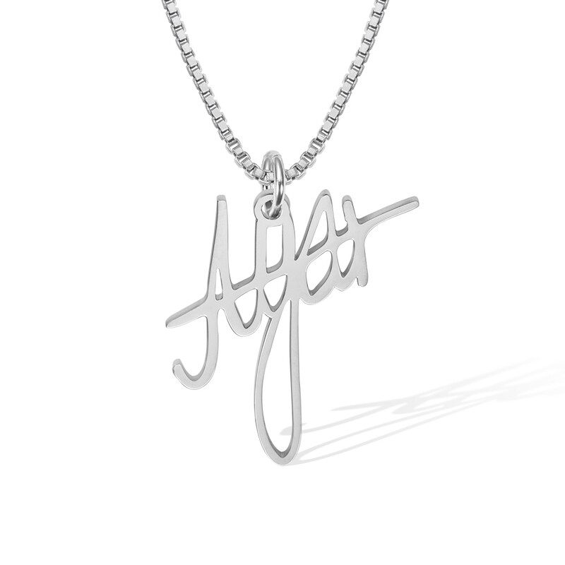 Women's Custom Signature Necklace