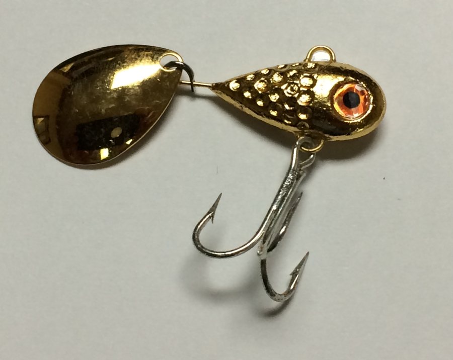 Lot 2 Tom Mann's Little George 1 Very Vintage Lure Similar to Others