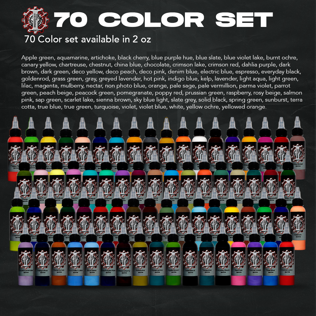 70 Color 2oz set Free Shipping US Only
