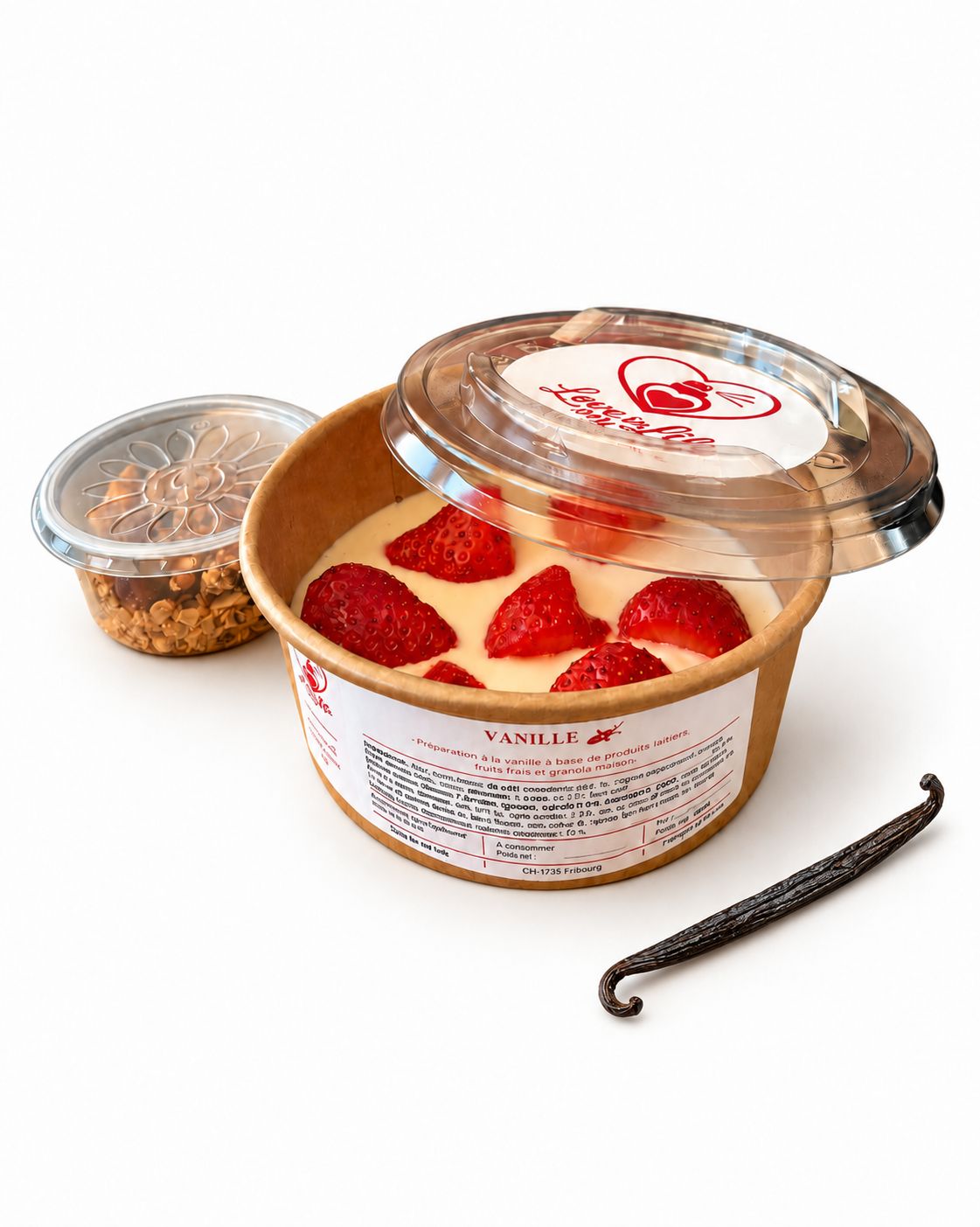 Petit-déjeuner frais à la vanille - Sav