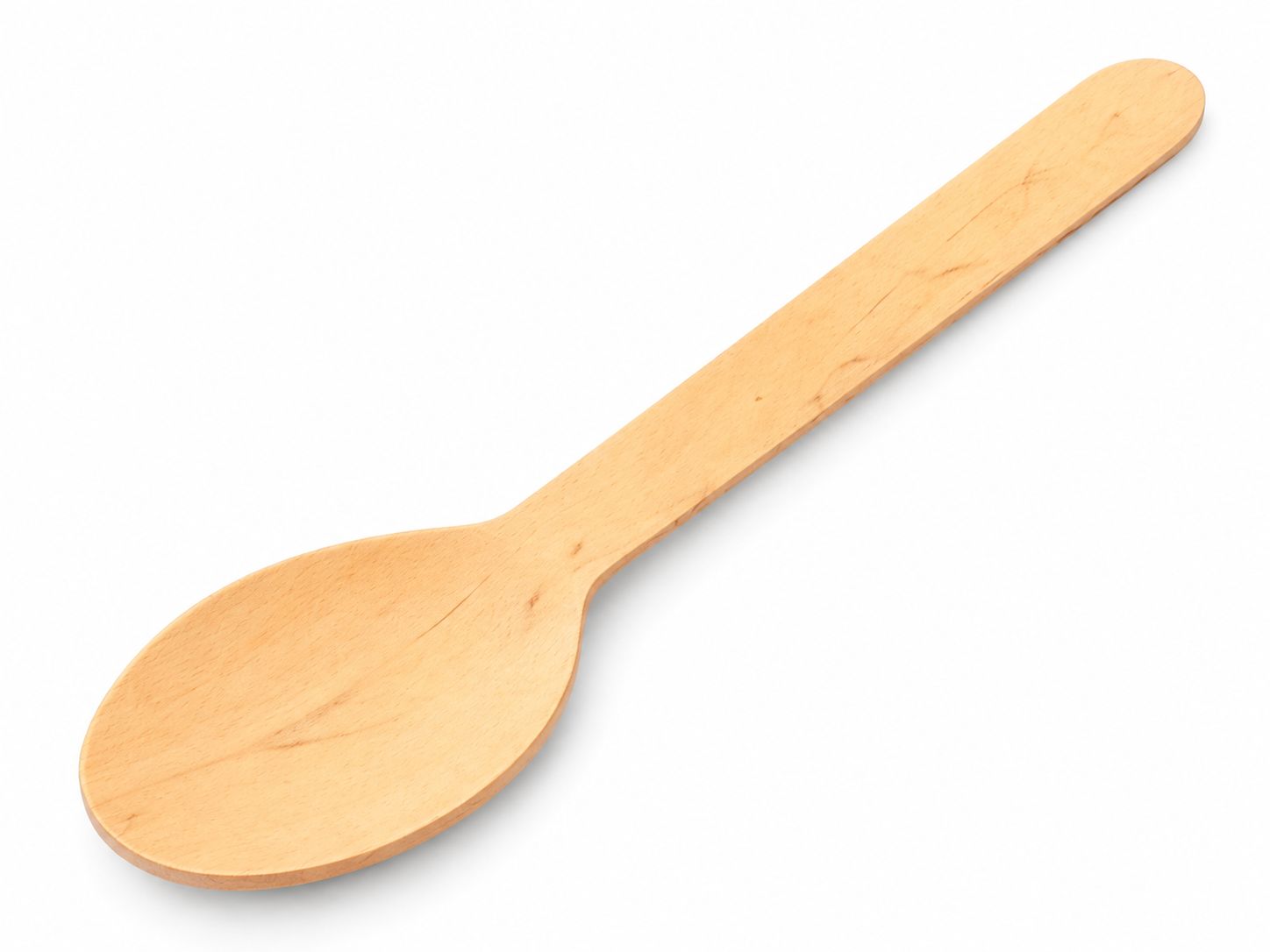 Cuillère en bois emballée