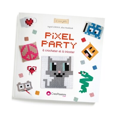 Livre " Pixel party à crocheter et à tricoter "