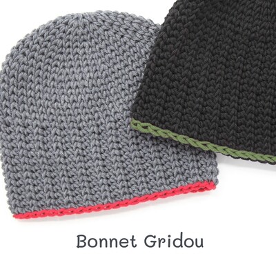 Kit Crochet - Bonnet Gridou
