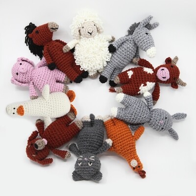 Kit Crochet - Doudous de la ferme
