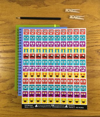 Emotions Theme 2 - NO WORDS Stickers