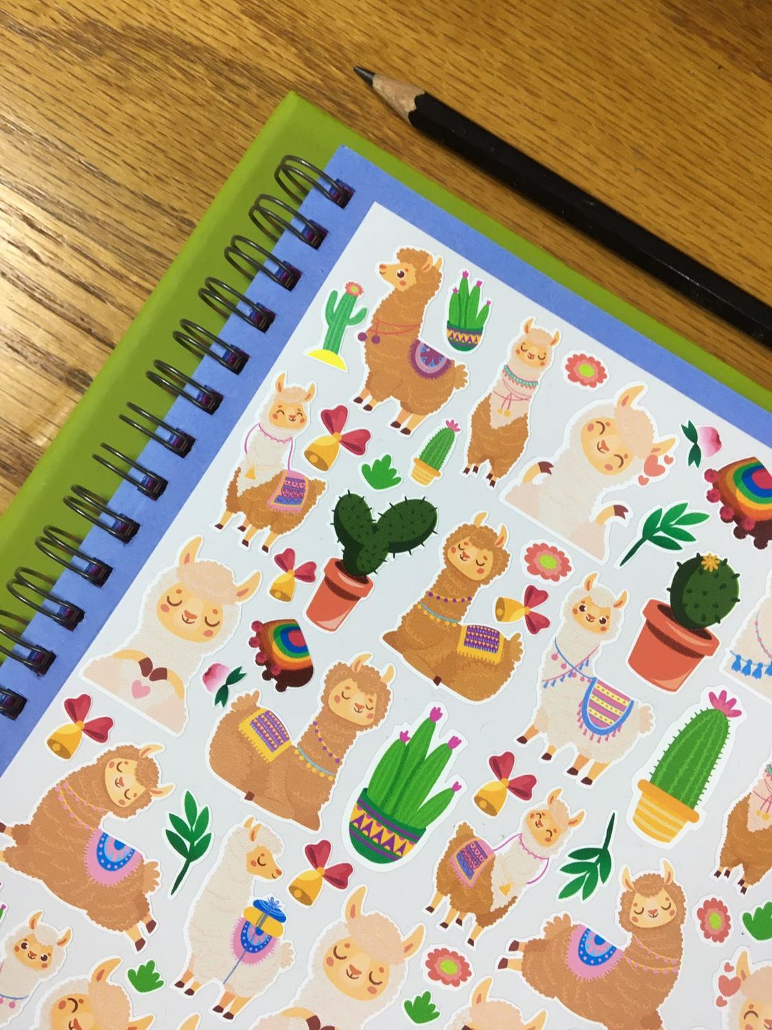 Llama Theme 6 - NO WORDS Stickers