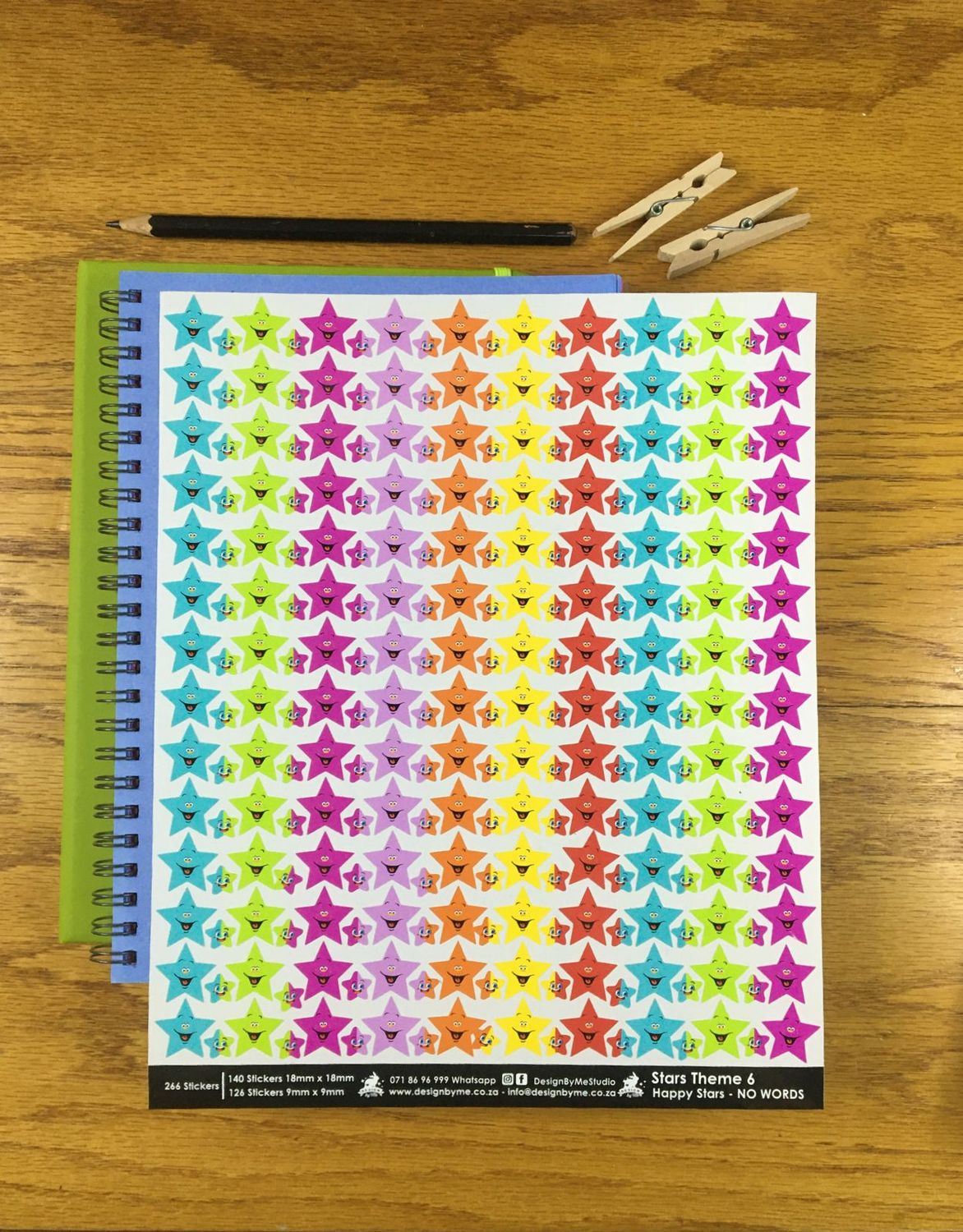Stars Theme 6 - NO WORDS Stickers